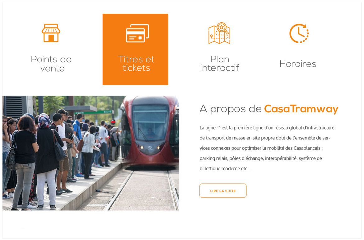 conception site web casablanca