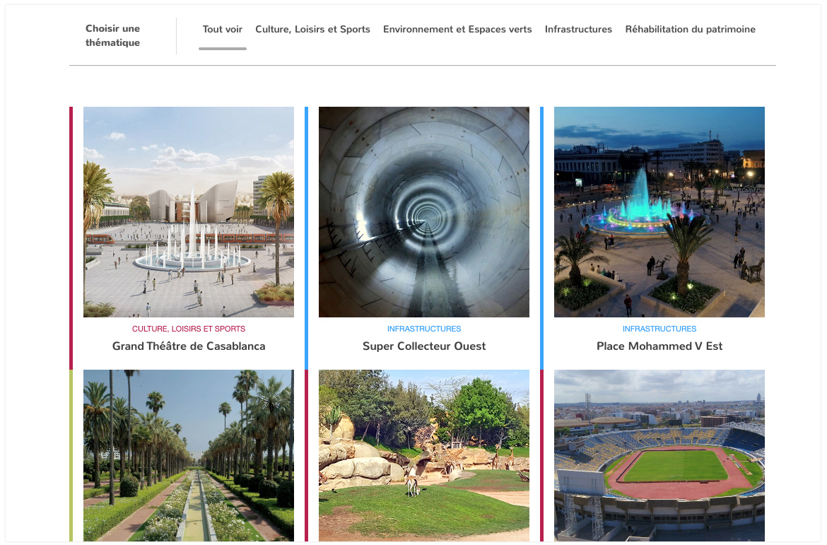 conception site web casablanca