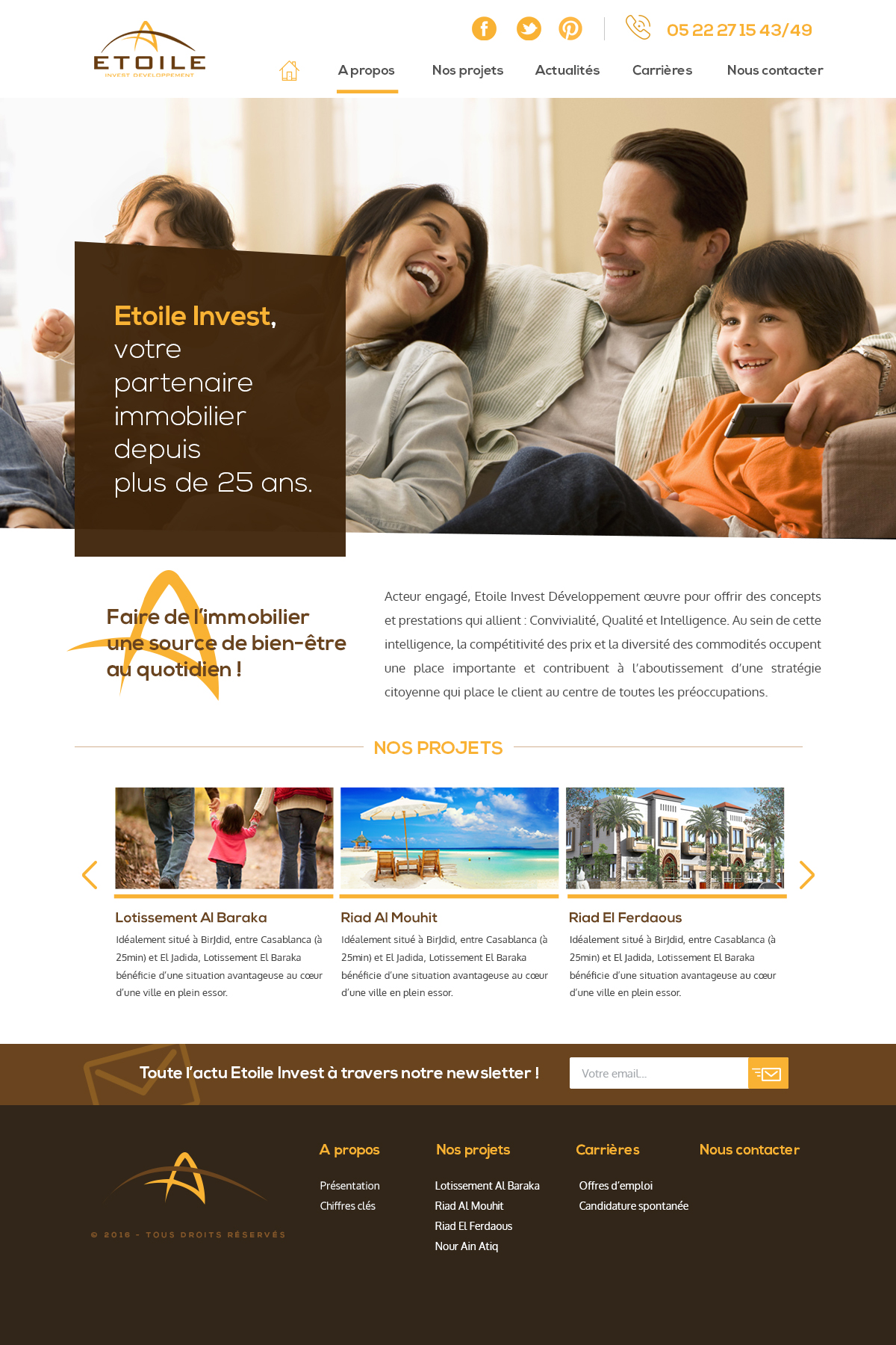 etoile invest maquette